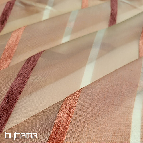 Tessuto decorativo con strisce