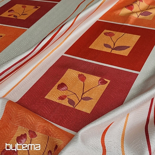 Tessuto decorativo ROSA ROSSA
