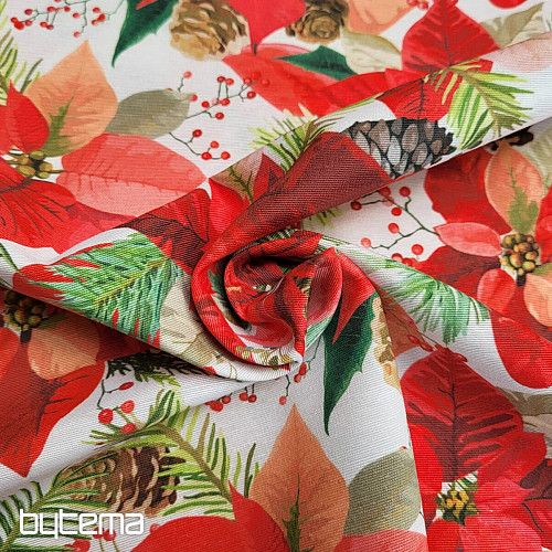 Tessuto decorativo STELLA DI NATALE MIX