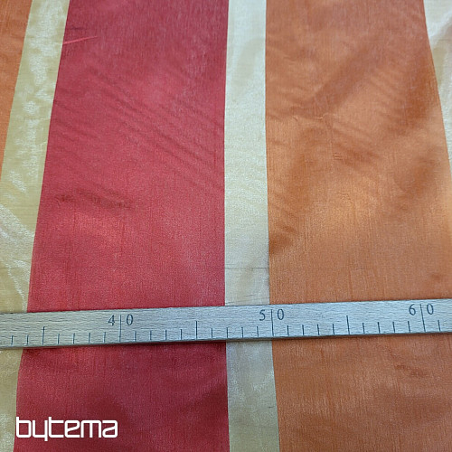 Organza STRISCE DI FUOCO