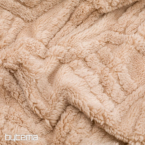 coperta Pecora LINKY CIOCCOLATO 150 x 200