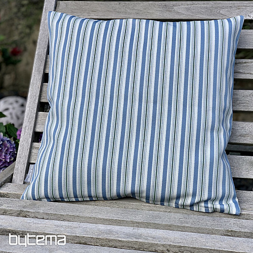 Fodera per cuscino TOSCANA MULTI STRIPE blu