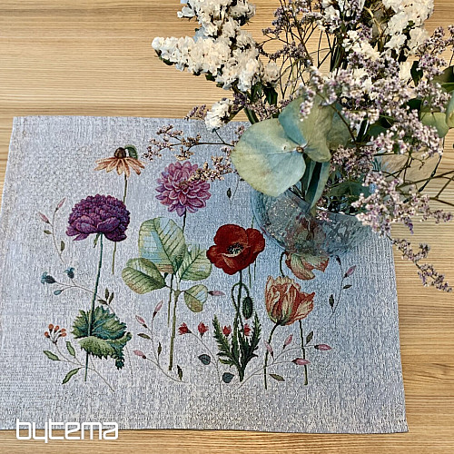 Tovaglia e scialle arazzo FIORI DI PRATO