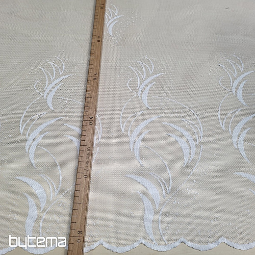 Tenda jacquard V 318/170 bianca