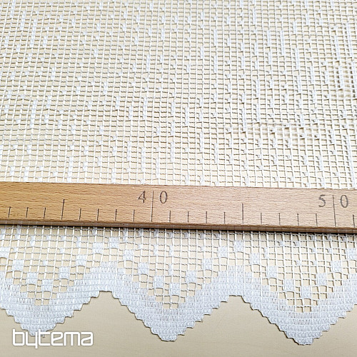 Tenda jacquard V 893 bianca