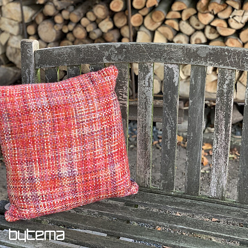 Cuscino decorativo di lusso YARA RED rosso