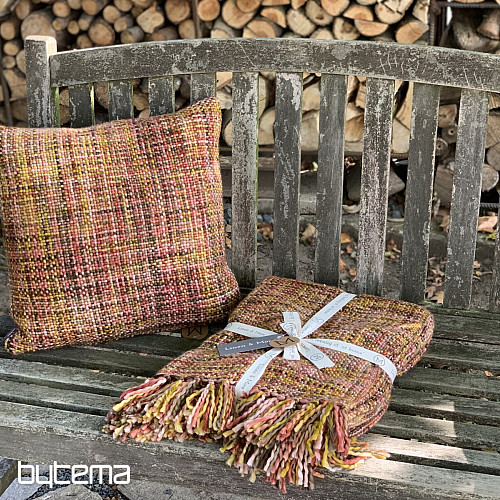 Plaid di lusso YARA CAMEL