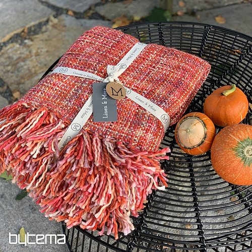 Plaid di lusso YARA RED rosso