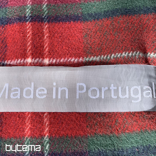 Coperta A QUADRETTI VERDE ROSSO