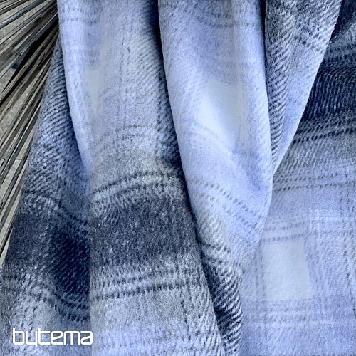 Coperta A QUADRETTI GRIGIO BIANCO