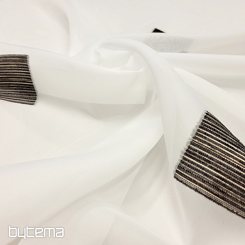 Tenda in voile GERSTER BLACK SQUARE