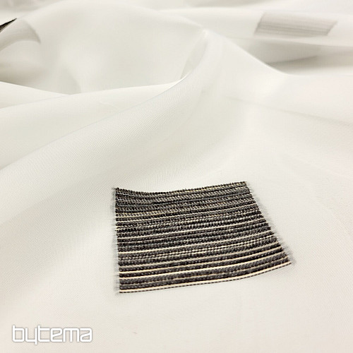 Tenda in voile GERSTER BLACK SQUARE