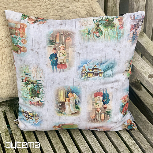 Copertina decorazione natalizia BAMBINI IN INVERNO