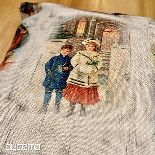 Copertina decorazione natalizia BAMBINI IN INVERNO