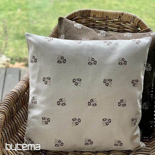 Rivestimento decorativo FIORI ALPINI jacquard BEIGE