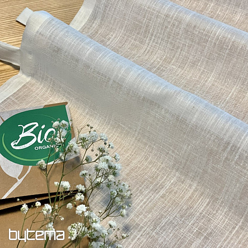 Tenda con finitura Gerster NATURA BIANCA