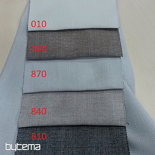 Tessuto decorativo di design GERSTER DIM OUT 77005/840 GRIGIO BEIGE