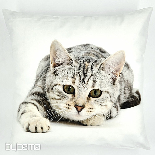 Fodera per cuscino decorativo GATTO GIACENTE