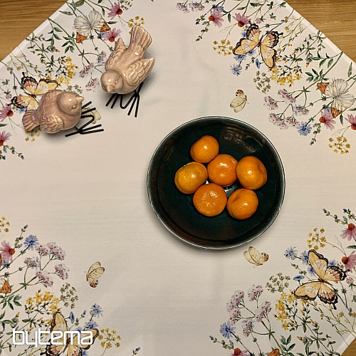 Tovaglia e sciarpa FARFALLE DI PRATO