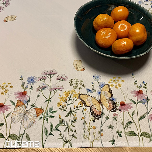 Tovaglia e sciarpa FARFALLE DI PRATO