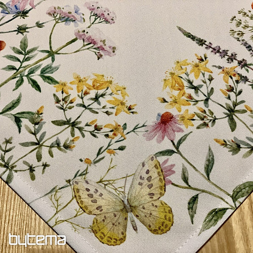 Tovaglia e sciarpa FARFALLE DI PRATO