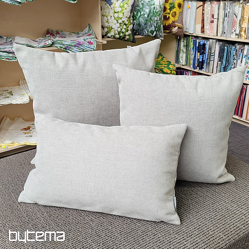 Fodera per cuscino decorativo DERBY GRIGIO ARGENTO