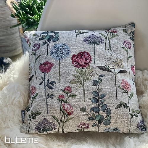 Fodera per cuscino con arazzo FLORES TIME II