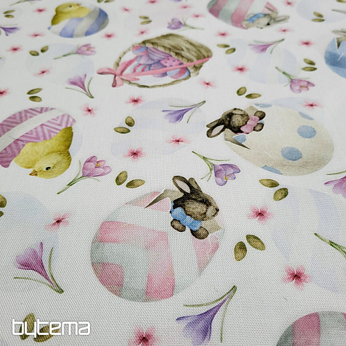 Tessuto decorativo CALIMERO CON CROCUS
