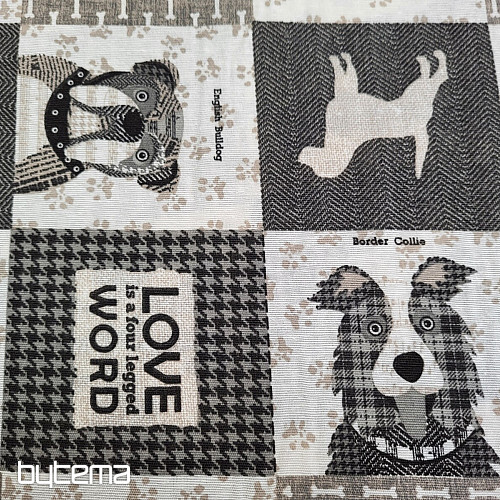 Tessuto decorativo DOG WORLD