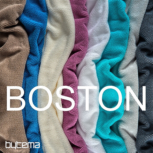 Tappetino da bagno in cotone BOSTON WHITE 001