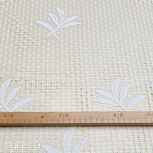 Tenda jacquard V 127 bianca