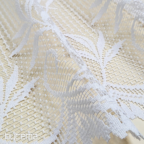 Tenda jacquard V 127 bianca