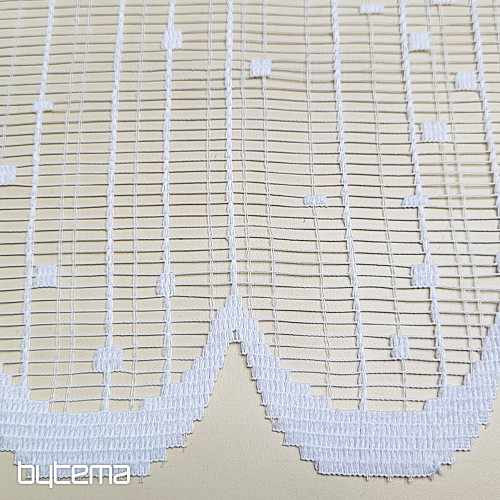 Tenda jacquard V 022 bianca