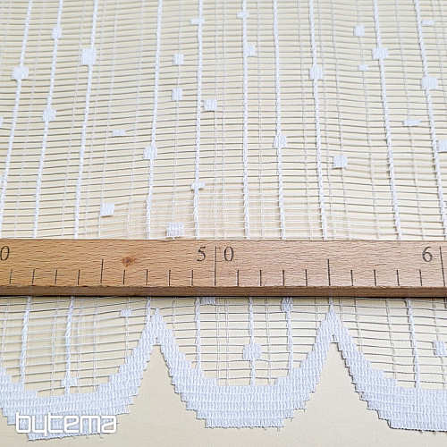 Tenda jacquard V 022 bianca