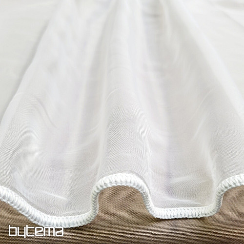 Tenda in voile HERMES 11 bianco