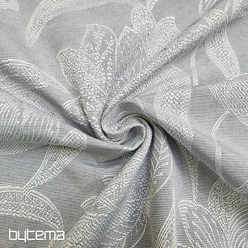 Tessuto decorativo NENUFAR grigio