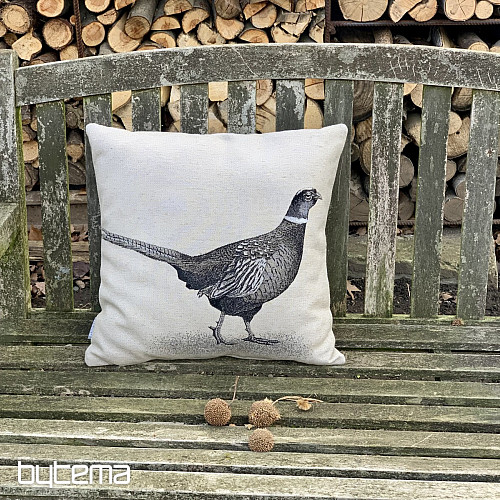 Fodera per cuscino gobelin FAGANO grigio