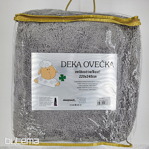 Coperta Pecora-pecora GRIGIA