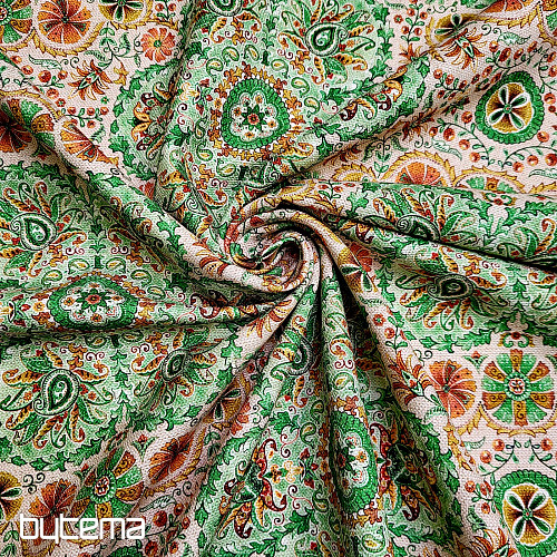 Tessuto decorativo INDIA verde