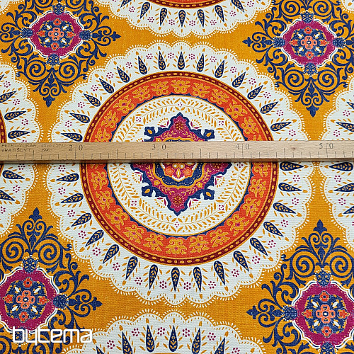 Tessuto decorativo MANDALA INDIANO