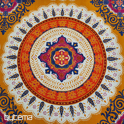 Tessuto decorativo MANDALA INDIANO