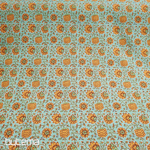 Tessuto decorativo SUMAN turchese