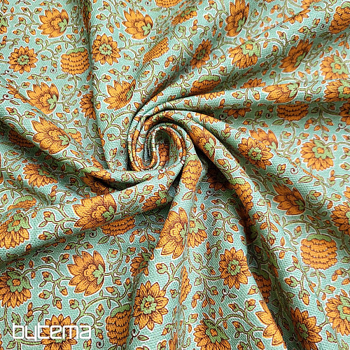 Tessuto decorativo SUMAN turchese