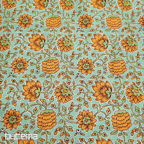 Tessuto decorativo SUMAN turchese