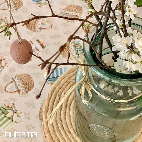 Tovaglia e sciarpa SPRING CUPS
