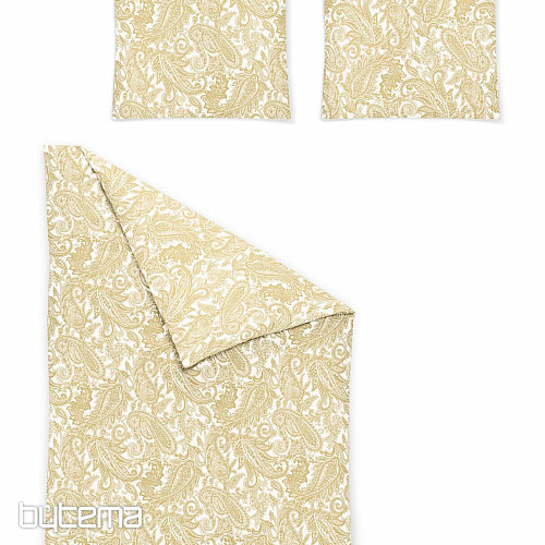 Biancheria da letto di lusso in raso IRISETTE FLORENZ 8447-40 ORO