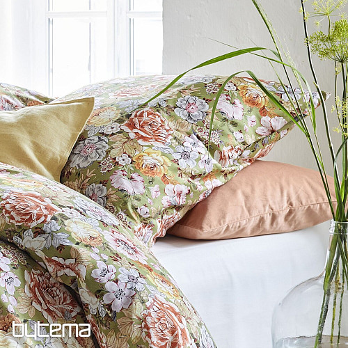 IRISETTE lussuoso raso di cotone MAGIC 30 verde