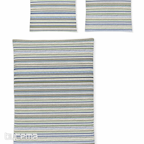 IRISETTE lusso crêpe morbido EASY 8513-30 righe verdi