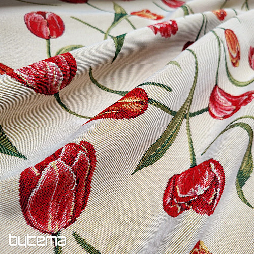 Tessuto per arazzo TULIPS III modello grande