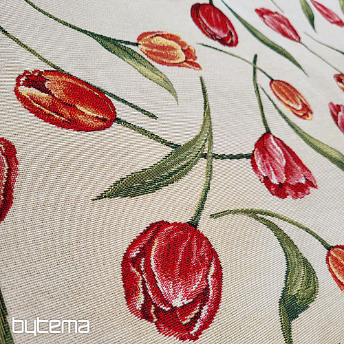 Tessuto per arazzo TULIPS III modello grande